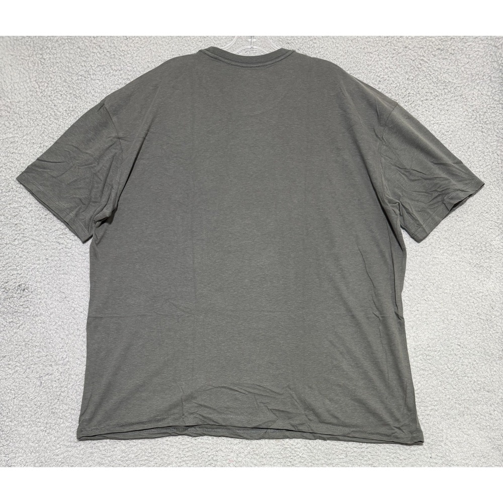 NEW True Classic Crew Neck T Shirt Mens Size 2XL Gray Stretch - Picture 4 of 5